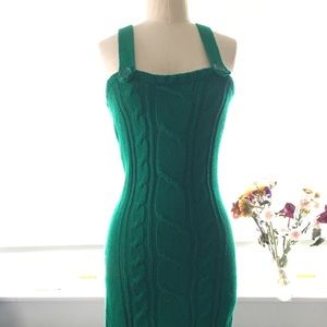 Cable Knot Sweater Dress